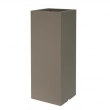 Vaso Kube High Slim cm 25 x 25 x 70 H Resina Lt. 8,8